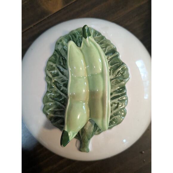 Vintage Carafina Vegetable Dip Server & Lid Serving Platter Tray Party Holiday - Picture 10 of 12